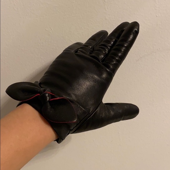 Women’s leather gloves - Picture 4 of 5